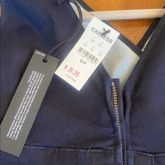 Express fitted denim dress - Picture 3 of 4